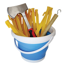 bucket holding tools