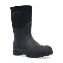 Angle of Women's Black Neoprene Lined Snow Boots 211676B
