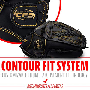 contour fit system, customizable thumb-adjustment technology, accomodates all players