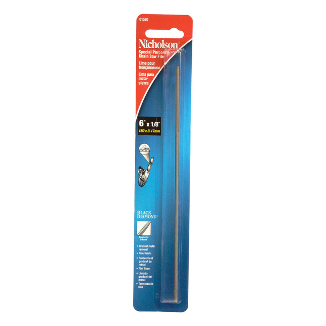 Nicholson 6 in. L High Carbon Steel File 01590 23781