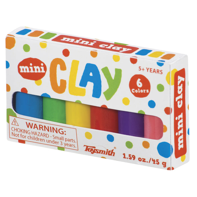 mini clay sticks 6 color set