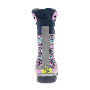 Back of Youth Fair Isle Neoprene Snow Boots 24104417B