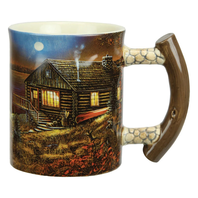 Cabin 3D Deluxe Ceramic Mug 2435