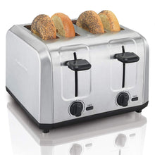 Brushed Stainless Steel 4-Slice Toaster