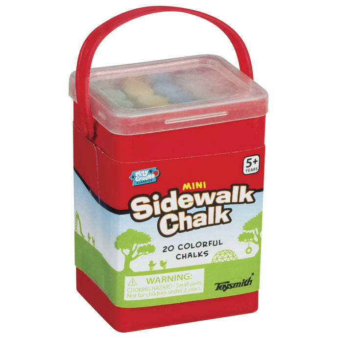 mini sidewalk chalk bucket with handle