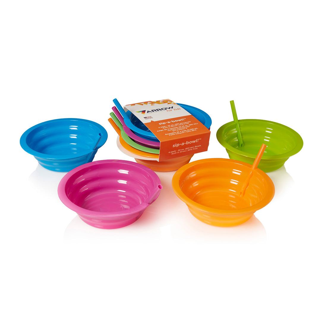 Sip-A-Bowl with Straw 26544