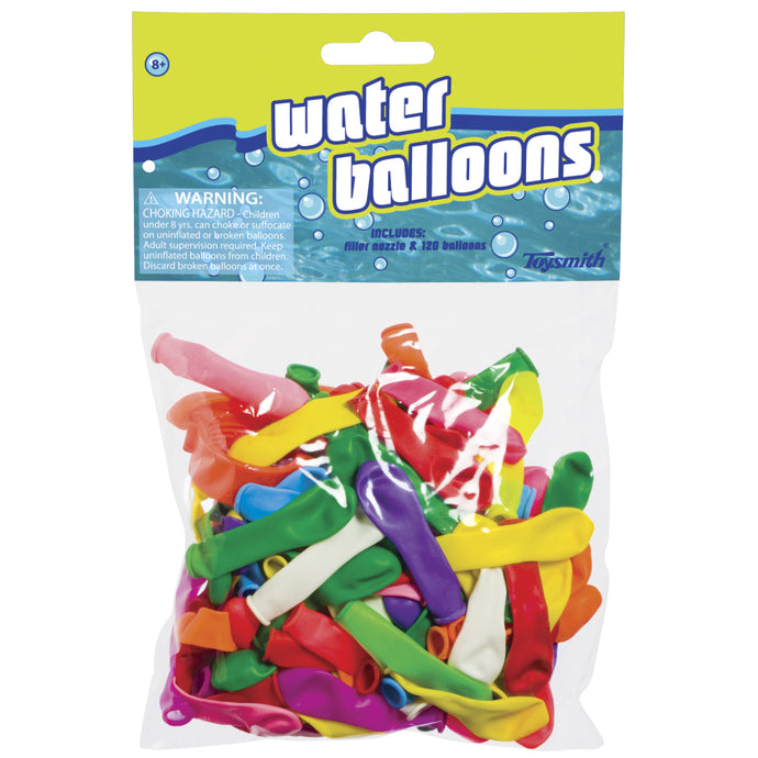 water balloons pack with nozzle 120 count