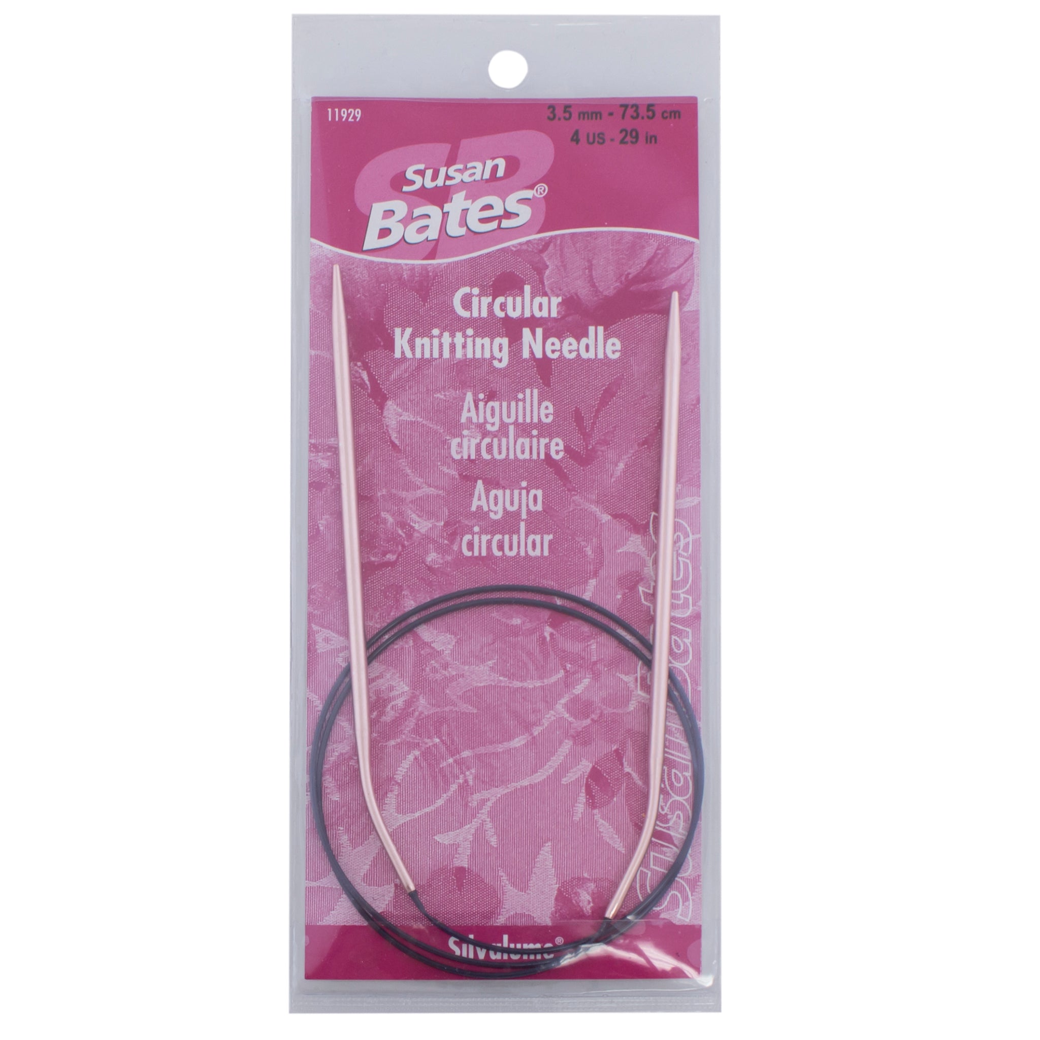 3Pcs Knitting Needles Knitting Tool Stainless Steel Circular Flexible Sock  Knitting Needles