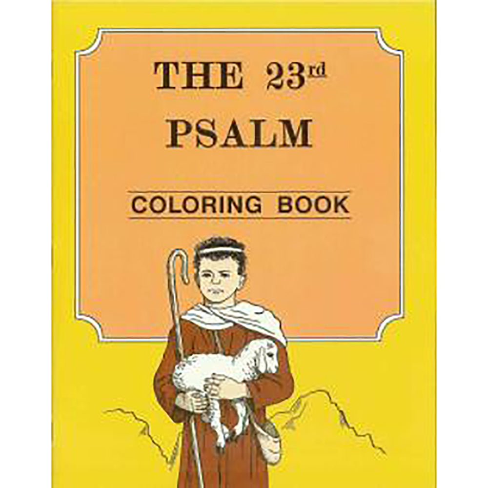 Rod amp Staff The 23rd Psalm Coloring - 2934 The 23rd Psalm Coloring Book 1024x1024@2x 