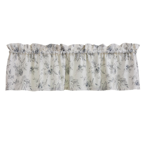 Midnight Floral Valance
