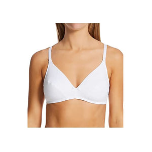 Fruit of the Loom Women's White Cotton Wire Free Bra 2-Pack 96255