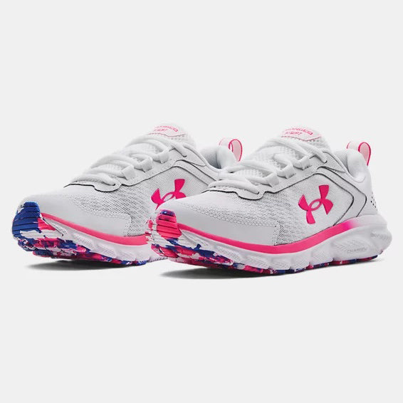 Under Armour Women's Charged Assert 9 Marble Wide D Running Shoes
