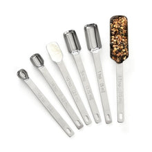 6 Piece Stainless Steel Measuring Spoon Set 3060