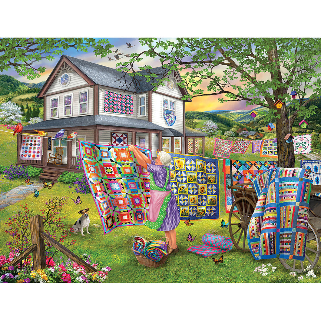 Grandma's Quilts 500-Piece Puzzle 31729