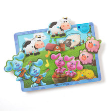 wooden farm puzzle