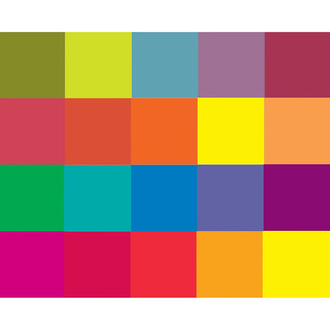 20 Different Vivid Colors