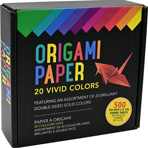 Origami Paper 20 Vivid Colors 340801
