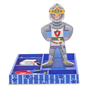 magnetic dress up figure as a knight