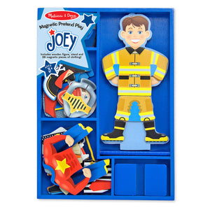 magnetic pretend play Joey and accessories