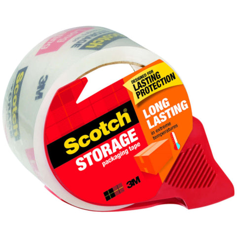 Scotch Heavy Duty Clear Packaging Tape 3650-RD-12GC