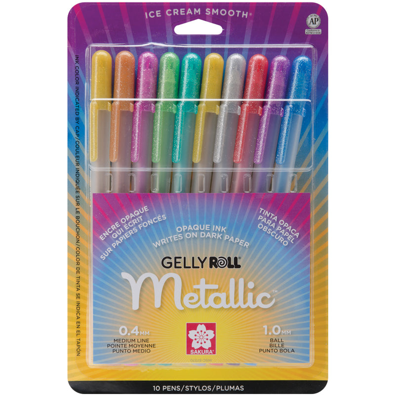 Gelly Roll Metallic Sparkle Ink Pens 57370 – Good's Store Online