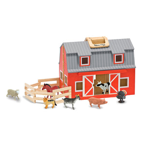 Melissa & Doug Fold n Go Mini Barn