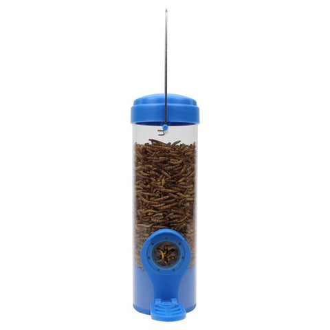 Dried Mealworm Bird Feeder with Flexports
