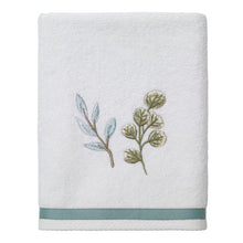 Ombre Leaves Hand Towel