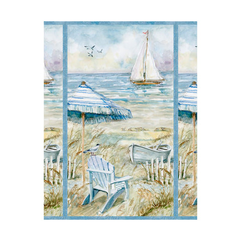 Coastal Sanctuary Collection Cotton Craft Panel 39780-421