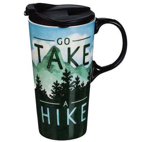 Go Take a Hike Ceramic Travel Cup 3CTC016881