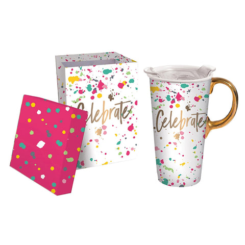 Celebrate Travel Mug