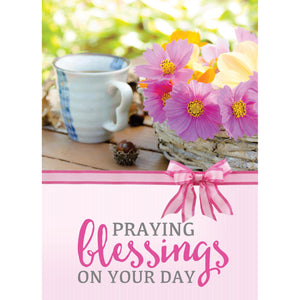 Coffee & Flowers Note Cards 4052