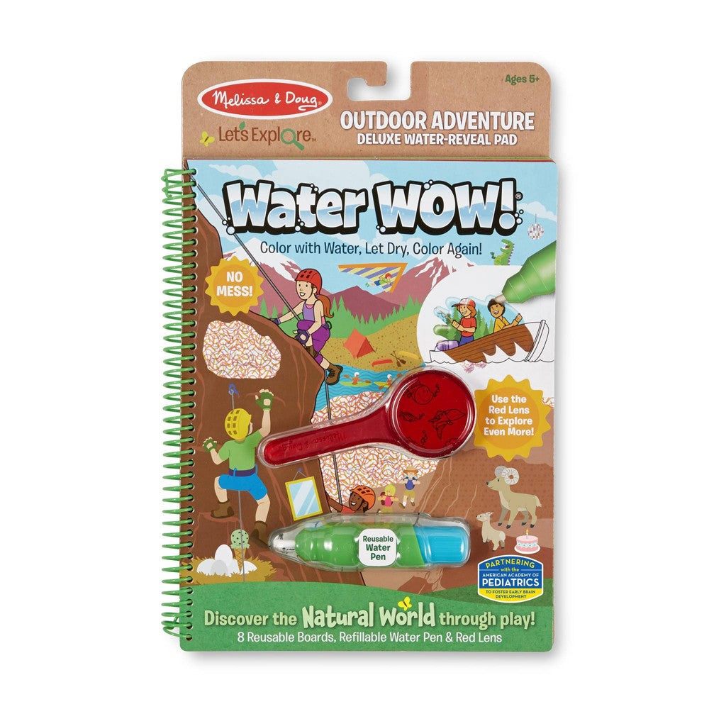 Water Wow! Outdoor Adventure Water Reveal Pad Travel Activity 40821