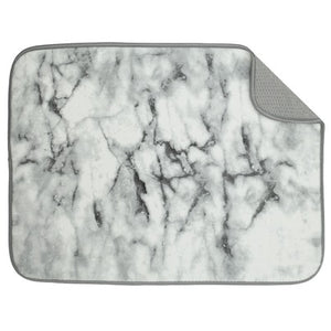 Marble Print Dish Drying Mat