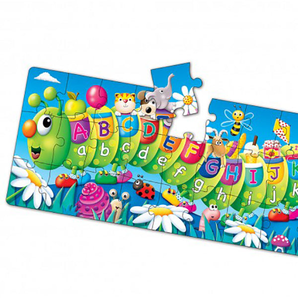 51-Piece Long & Tall Puzzle ABC Caterpillar 434536