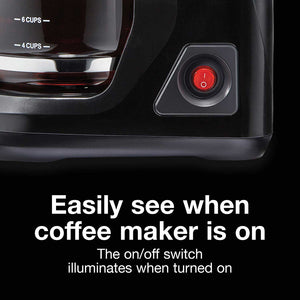 Easily See When Coffee Maker is On