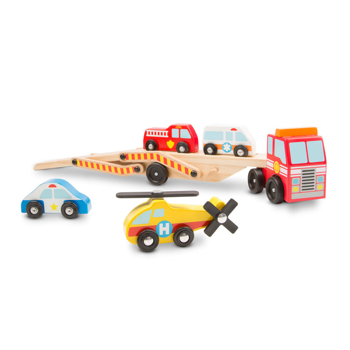 tractor trailer emergency vehicle set