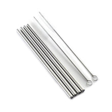 Stainless Steel Metallic Smoothie Straws 4 Pack 466