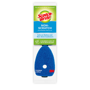 Scotch-Brite 2-Pack Non-Scratch Dishwand Refills 483-7-RSC