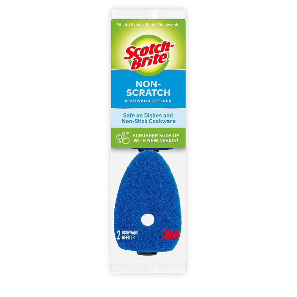 Scotch-Brite 2-Pack Non-Scratch Dishwand Refills 483-7-RSC