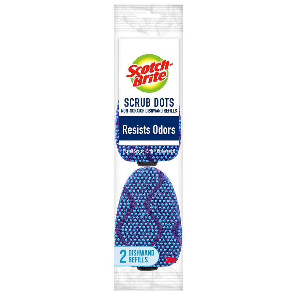 3M Scotch-Brite 2-Pack Non-Scratch Scrub Dots Dishwand Refills 487-2-7 –  Good's Store Online