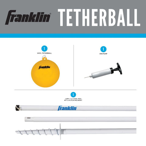 RECREATIONAL TETHERBALL SET