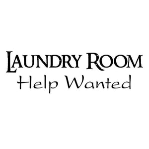 Laundry Room Vinyl Wall Decal 5084