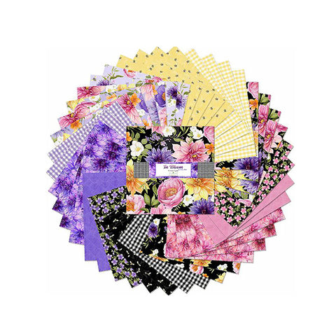 In Bloom Collection 10 Karat Crystals Cotton Fabric 518-747-518