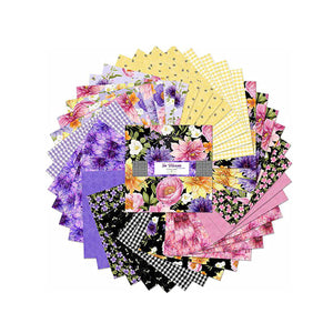 In Bloom Collection 10 Karat Crystals Cotton Fabric 518-747-518
