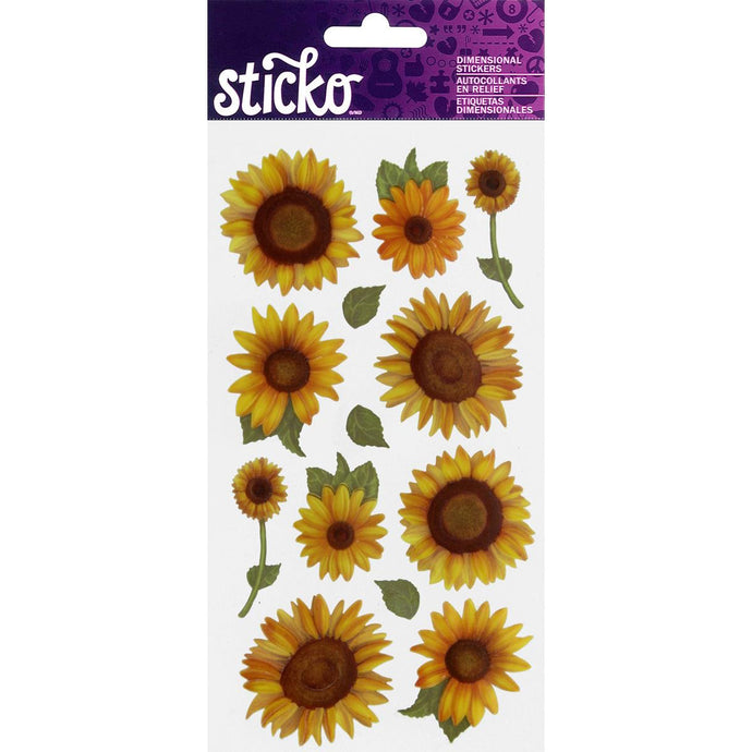 Sunflower Stickers