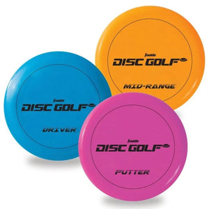 3-Piece Disc Golf Discs Set