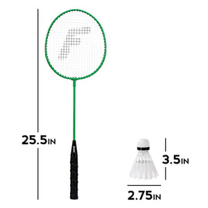 Dimensions of Racket and Birdie