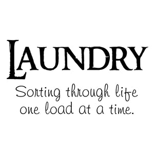 Laundry Vinyl Wall Decal 5352