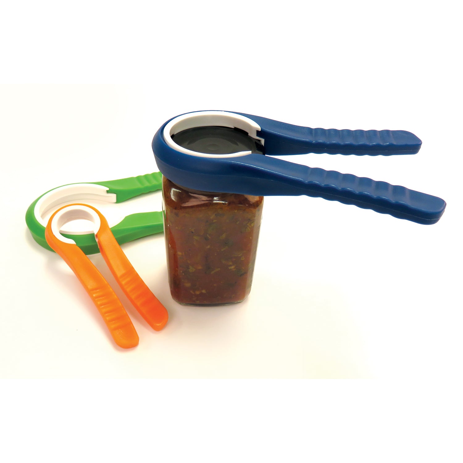 Prep Solutions Jar Opener with Bottle Opener, Flip Out Blade for